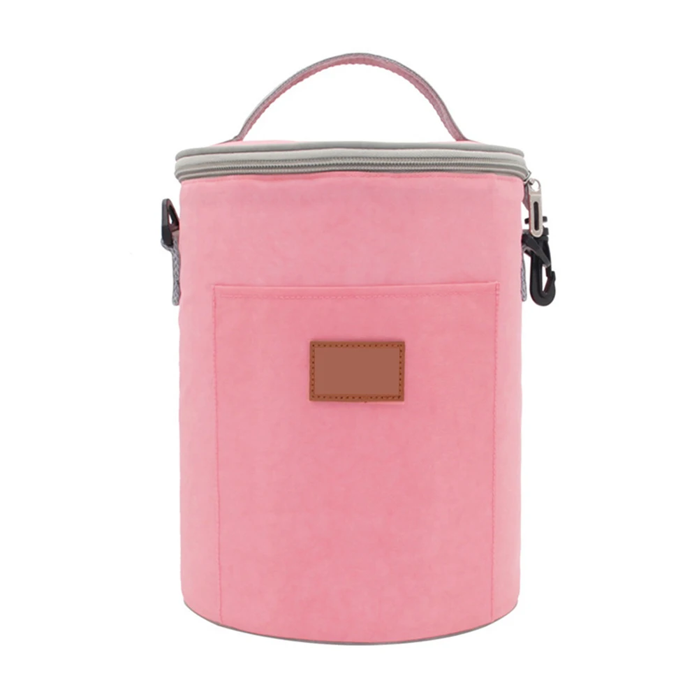 

Handle With Shoulder Strap Insulated Cooler Office School Portable Large Capacity Outdoor Picnic Lunch Bag Bento Container