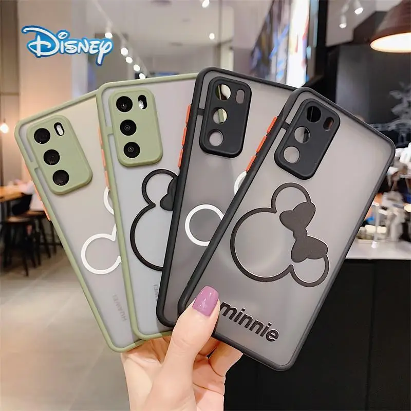 

Disney Mickey Minnie Cartoon Phone Case for Samsung Galaxy S 10 20 Ultra 9 8 Plus note 10 + Cute Cellphone Protectiv Soft Cases