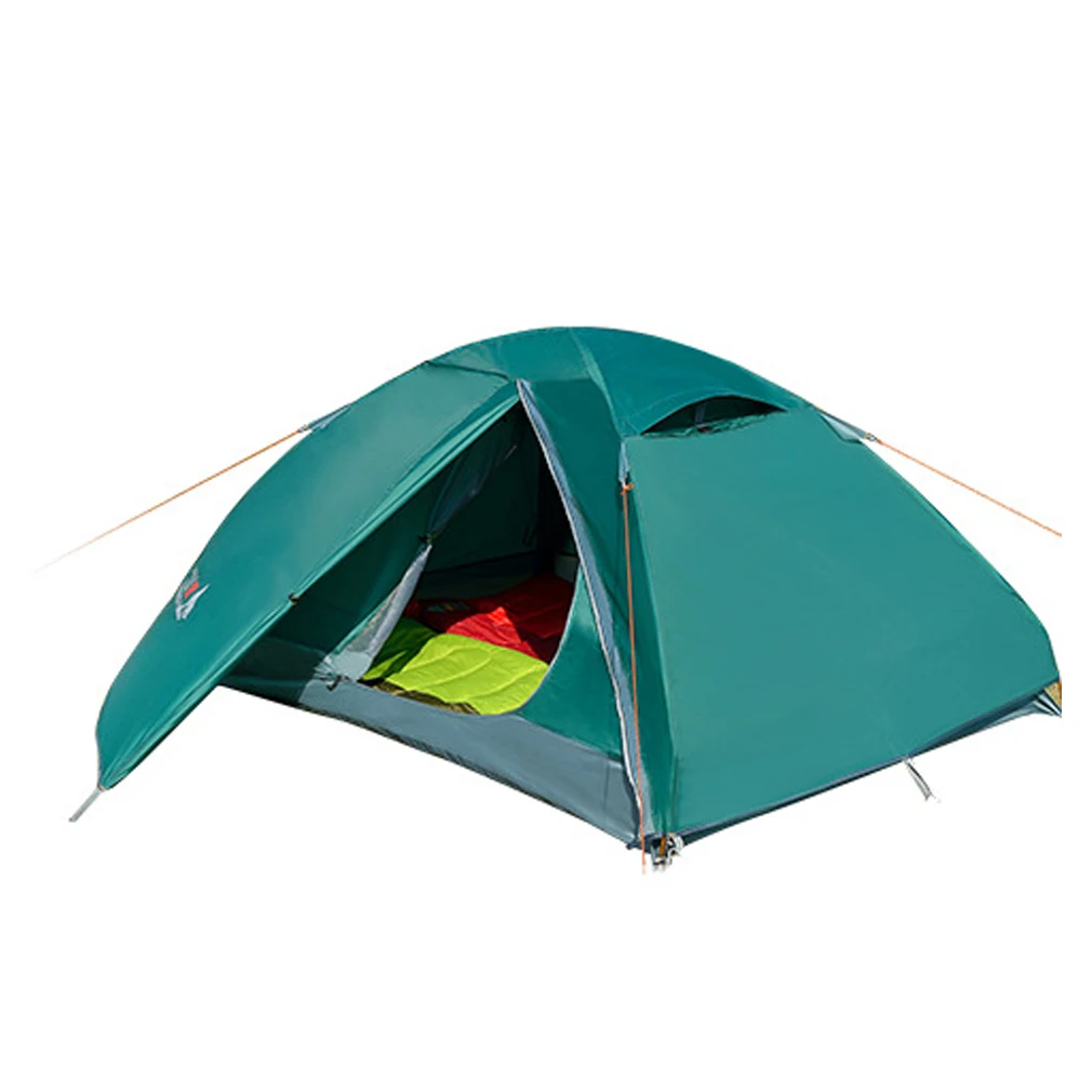 

Top quality 2 Person Double Layer 4 Season Outdoor Waterproof Hiking Hunting Tent Travel Camping Tent Equipment