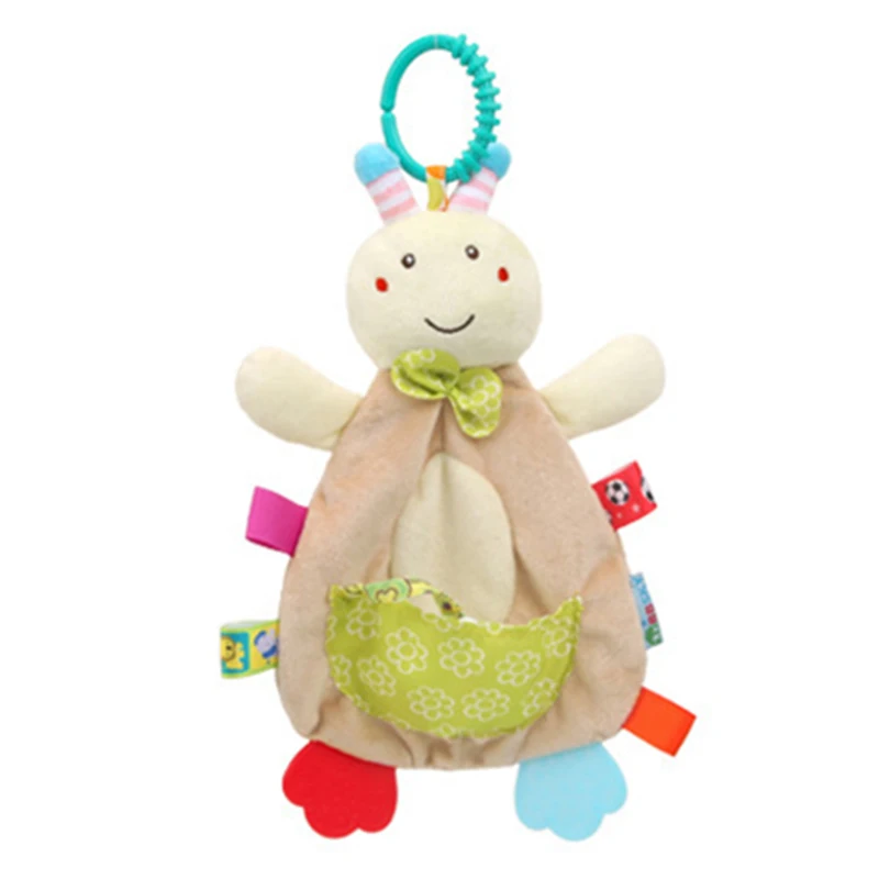 

New Baby Rattles Mobile Soft Baby Toys For 0-12 Month Towel Bed Bell Cute Animal Christmas Crib Newborn Stroller Montessori Toy