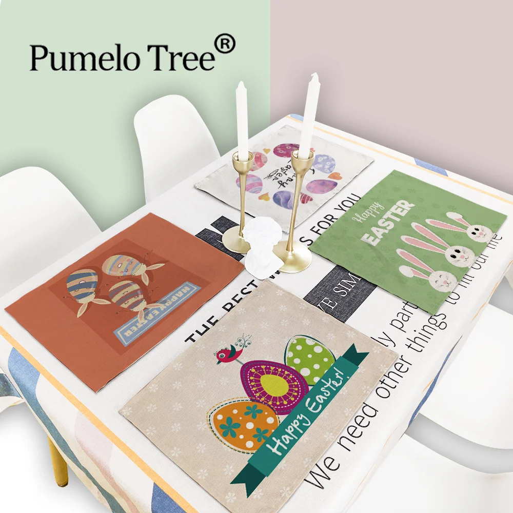 2 шт. салфетки для кухни в стиле Счастливой Пасхи|Коврики и подложки| |