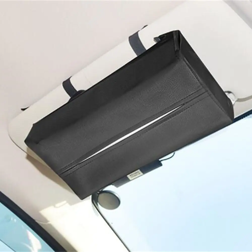 

Universal Car Visor Clip Holder Car Visor Card Pen CD Holder Organizer Tissue Boxes Stowing Tidying Car Accessories