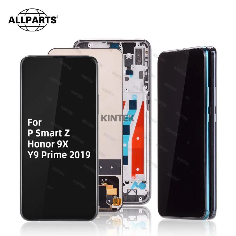 

тачскрин Дисплей для Honor 9X HUAWEI P Smart Z huawei Y9 Prime 2019 Honor 9X, STK-L21, STK-L22 LCD экран в сборе с тачскрином Оригинал