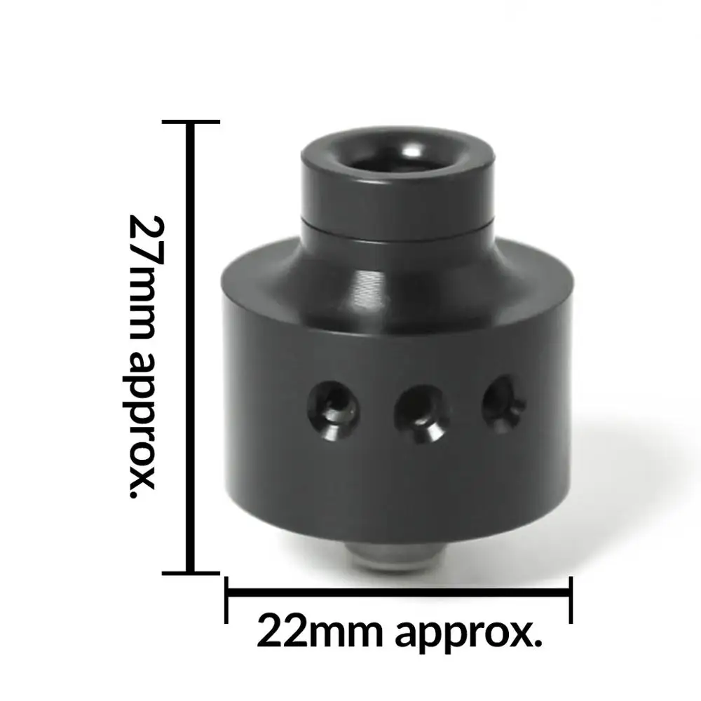 Volcanee SXK Sichro RDA 22 мм Диаметр 3 отверстия воздуха PEEK изоляторы Ultem камеры SS316 одна