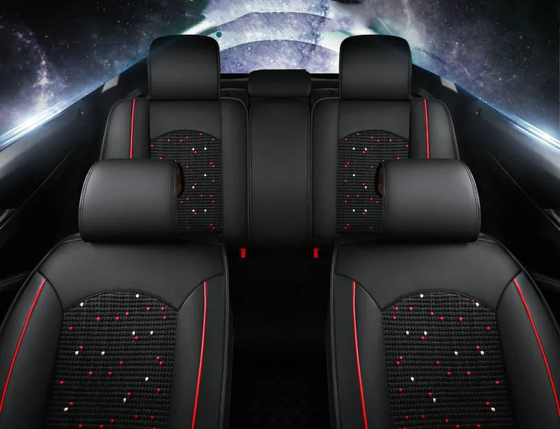 Чехол для сиденья автомобиля из ледяного шелка bmw e60 golf 7 volvo v40 nissan qashqai j10 kia cerato toyota