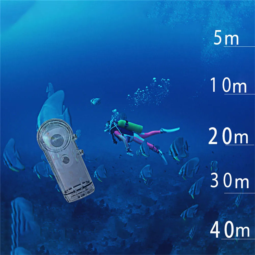 Корпус для дайвинга защитный чехол Ricoh Theta S /Theta V/Theta SC 360 ° панорамная камера