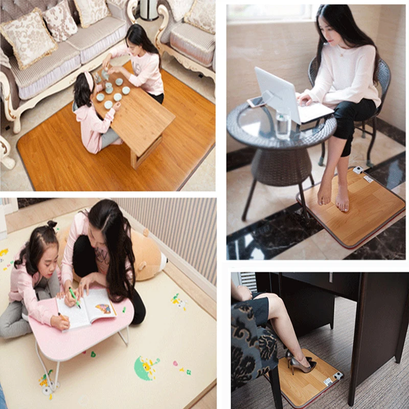 Кожаный обогреватель для ног подогреватель телефон термостат Подогреваемые