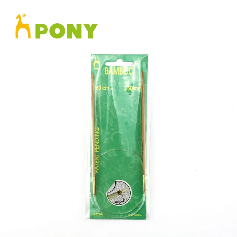 

Фиксированная круглая игла для ножа из бамбука пони 60 см