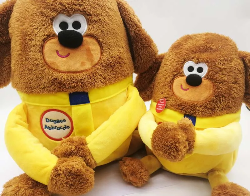 Эй Duggee плюшевые мягкие с наполнением игрушки куклы дети ТВ шоу собака