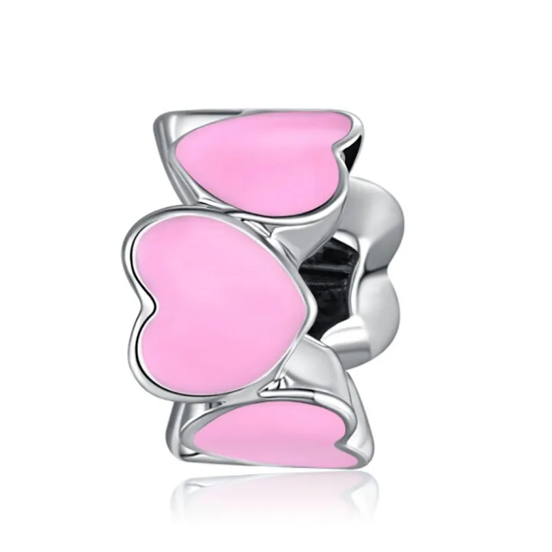 Fit Pandora Подвески Серебро 925 оригинальный браслет ювелирные изделия День Святого