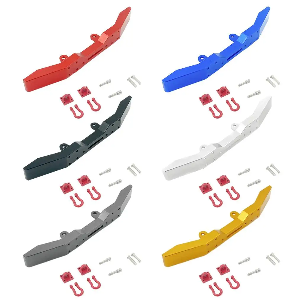 

1:16 Scale Metal Front Bumper & Trailer Hook Winch Hook for WPL C14 Model Buggy DIY Accs