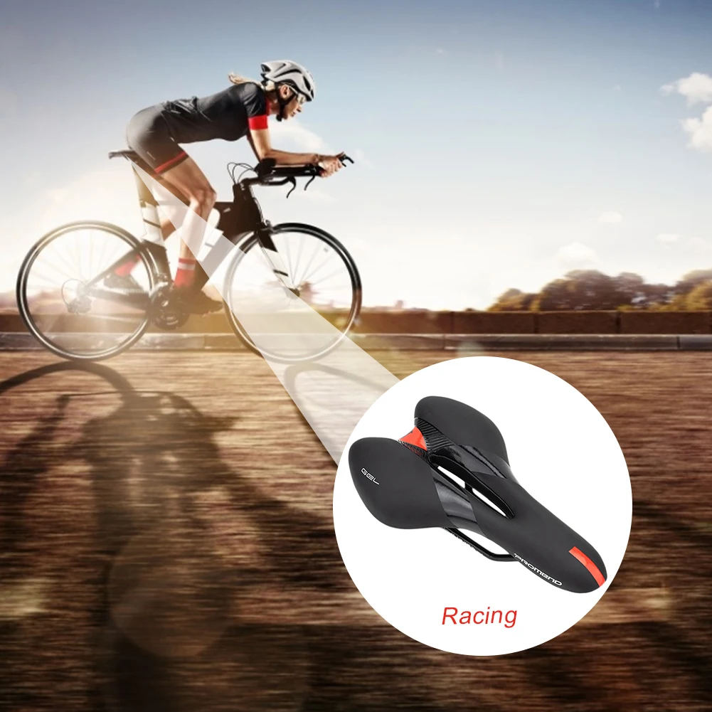 

1pcs Bicycle Seat Silicone Comfortable Seat Cushion Breathable Bike Saddle Road Bike MTB Saddle Outdoor Cycling Accessories
