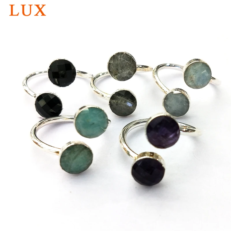 Оптовая продажа двойной австралийской нефрит кварц кольца green нефриты тон Кольца