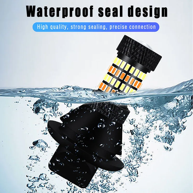 Автомобильные дневные ходовые огни Светодиодные ДХО P21W PY21W 1156 автомобильные