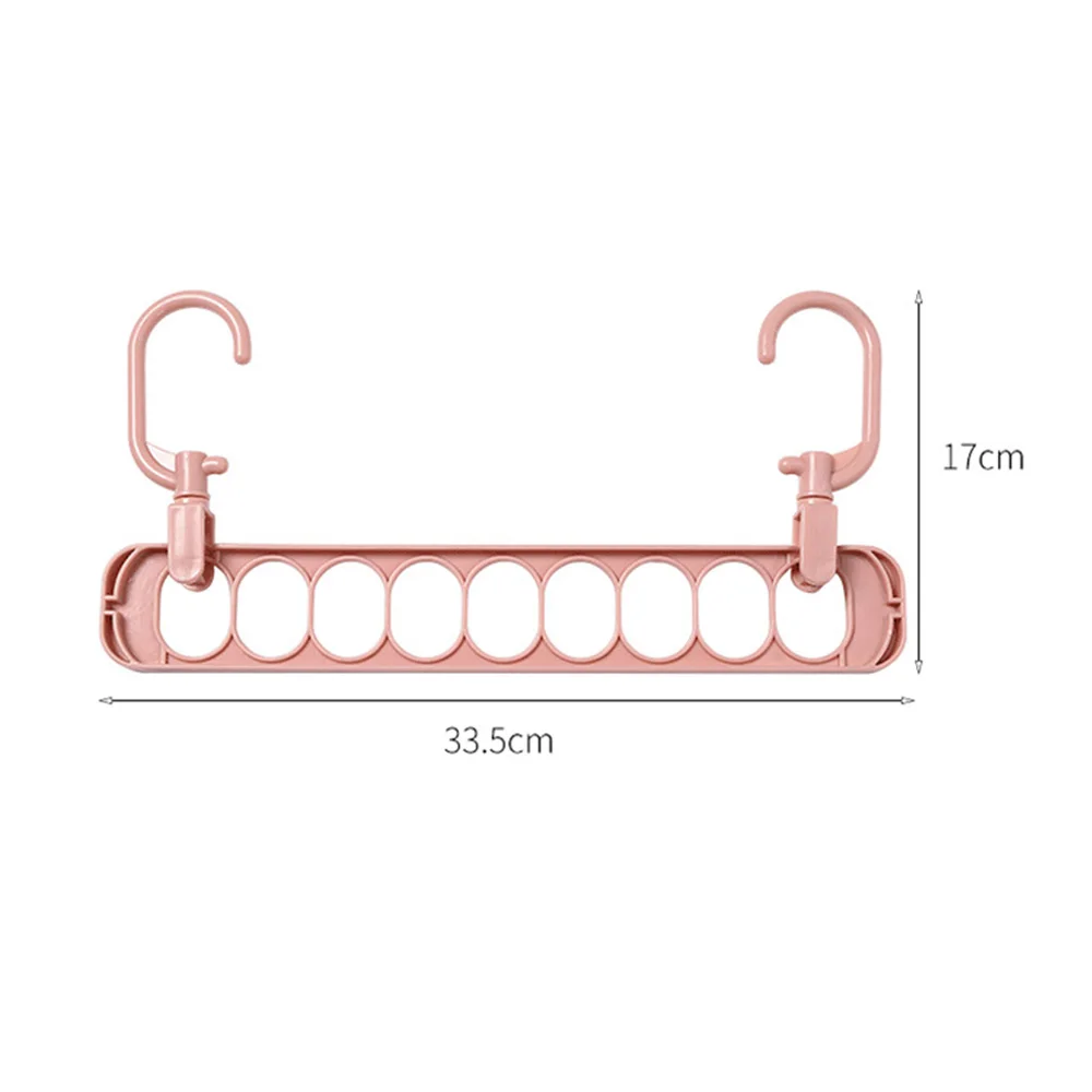 Многослойная ветрозащитная пластиковая вешалка для одежды 9 колец органайзер