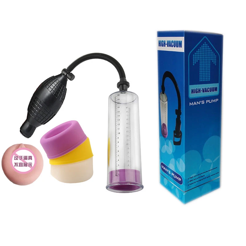 Насос для пениса вакуумный увеличитель расширитель ручной работы мужской