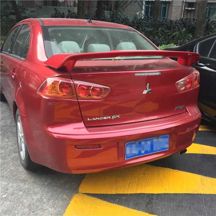 Спойлер заднего крыла для Mitsubishi Lancer из АБС-материала грунтовка цветной спойлер