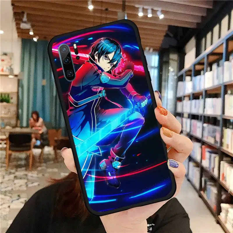 

Sword Art Online Phone Case For Huawei honor Mate P 9 10 20 30 40 Pro 10i 7 8 a x Lite nova 5t
