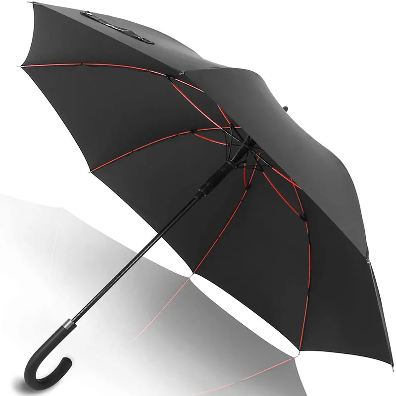 

Large Long Handle Umbrella Windproof Men Automatic Umbrella Japanese Style Double Paraguas Grande Household Merchandises EF50UB