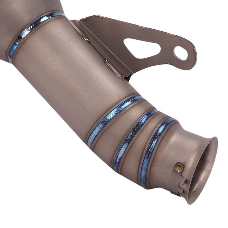 Slip On For YAMAHA YZF-R1 2020 2019 2018 Motorcycle Exhaust Esacape Moto Modified Laser Titanium Alloy Muffler Mid Link Pipe | Автомобили