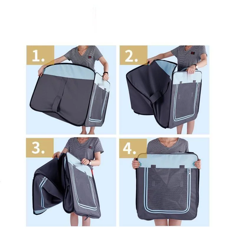 

Dog Portable Dog Cage Golden-haired Dog Kennel Out Kennel Tent Portable Mat Large Dog Portable