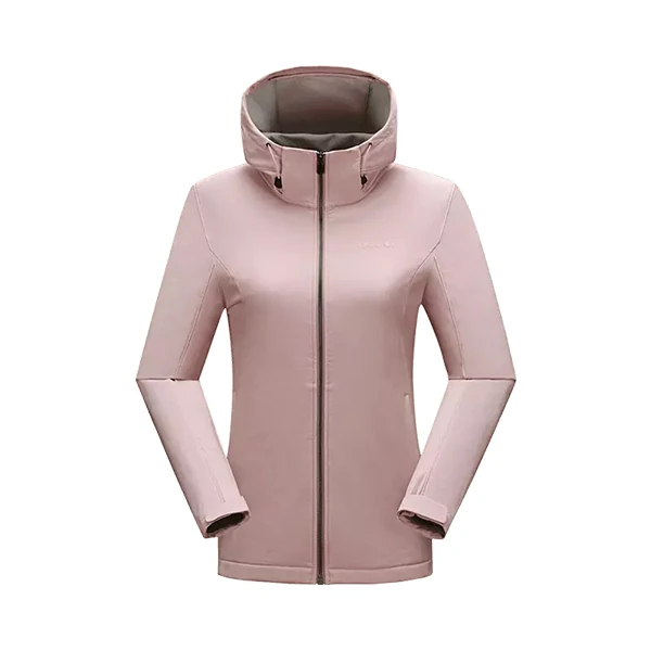 Pink L Xiaomi Mijia PELLIOT, ветрозащитная, теплая, мягкая, парная куртка, двусторонняя, пуховик, ветрозащитная, водонепроницаемая, для спорта и отдыха - Цвет: Pink L