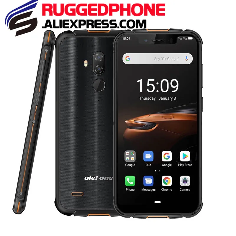 Ulefone Armor 5S IP68 водонепроницаемый смартфон с глобальной панелью 4G 5 85 '' 4 Гб + 64 ГБ