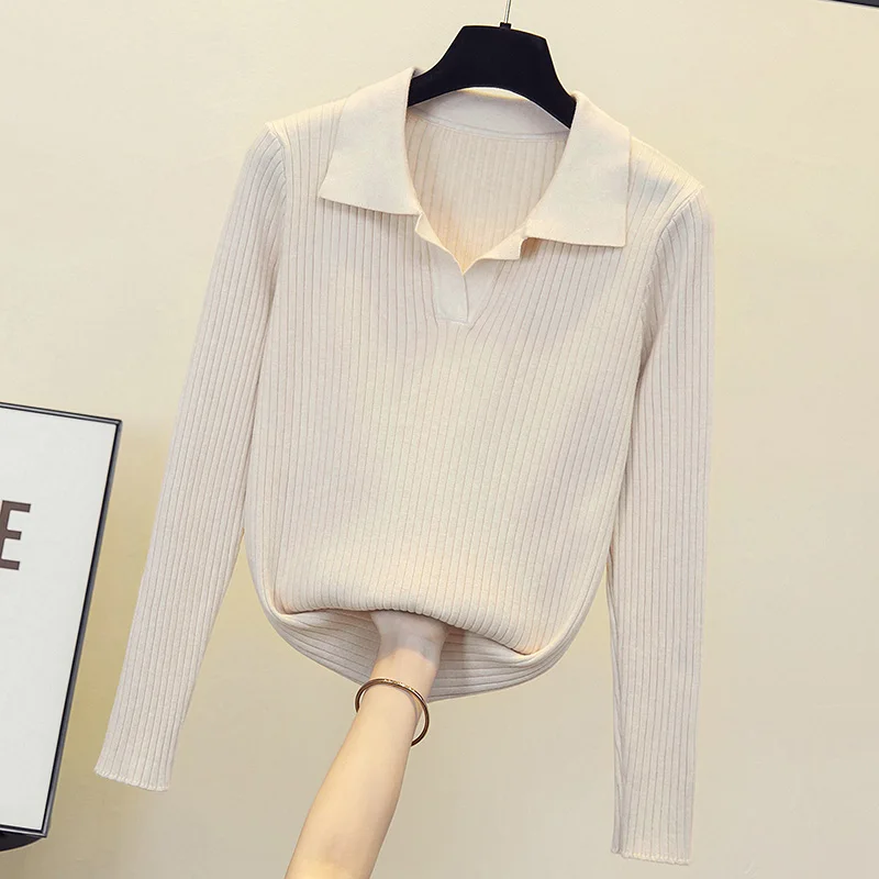 Женский пуловер сезон зима-осень 2024 Вязаный Свитер оверсайз женские толстые