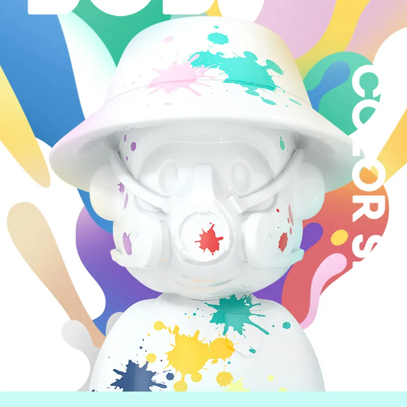Caja de persiana de color con dise&ntilde;o de unicornio, art&iacute;culos de decoraci&oacute;n de juguetes bonitos, Serie de tendencia-1