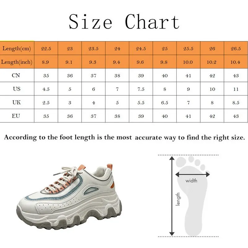 

2021 New Women Sneakers Fashion Autumn Women Casual Shoes Breathable Women Platform Dad Shoes Sneakers Zapatillas Mujer