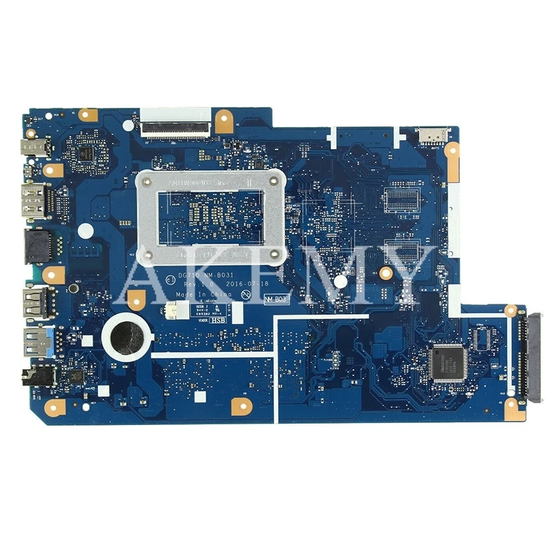 

For Lenovo 110-17IKB laptop motherboard I3-7100U 4G RAM NM-B031 Mainboard 100% Test work
