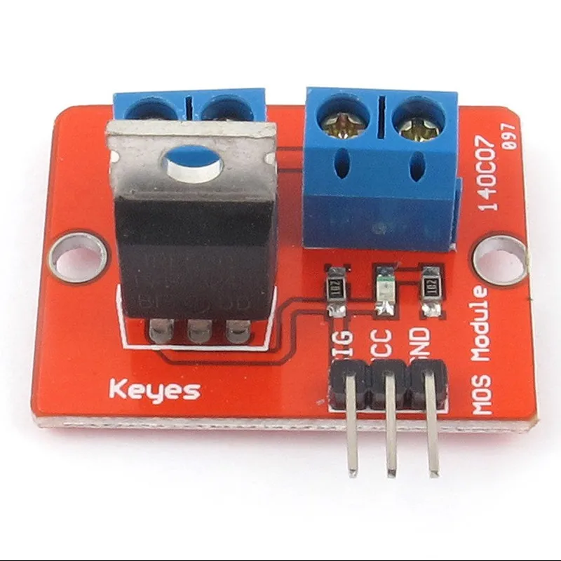 Горячая TTKK 5 шт. MOSFET Кнопка IRF520 модуль драйвера для Arduino ARM Raspberry pi | Электроника