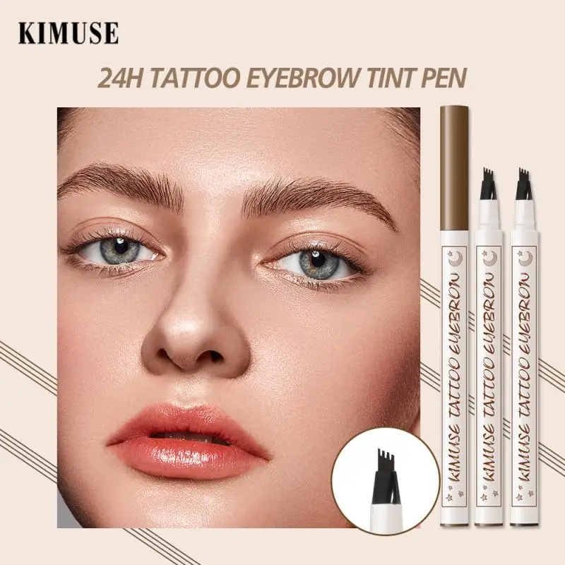 

Four-claw Bifurcated Liquid Eyebrow Pencil Three-dimensional Eyebrow Waterproof Sweat-proof Easy To Wear Eyebrow Pencil TSLM1