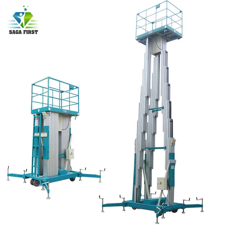 

Double Mast Aerial Work Platform Max Height (8m) With CE