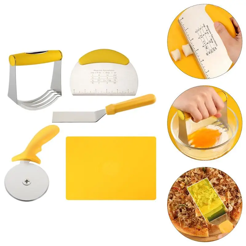 

1 Set 5pcs Lightweight Durable Baking Tool Baking Supplies for Family Co-worker
