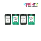 Картриджи для принтера hp129 135, 129, 135, C4110, C4140, C4150, C4170, C4183, C4188, C4190, C4193, 2 комплекта4 шт.