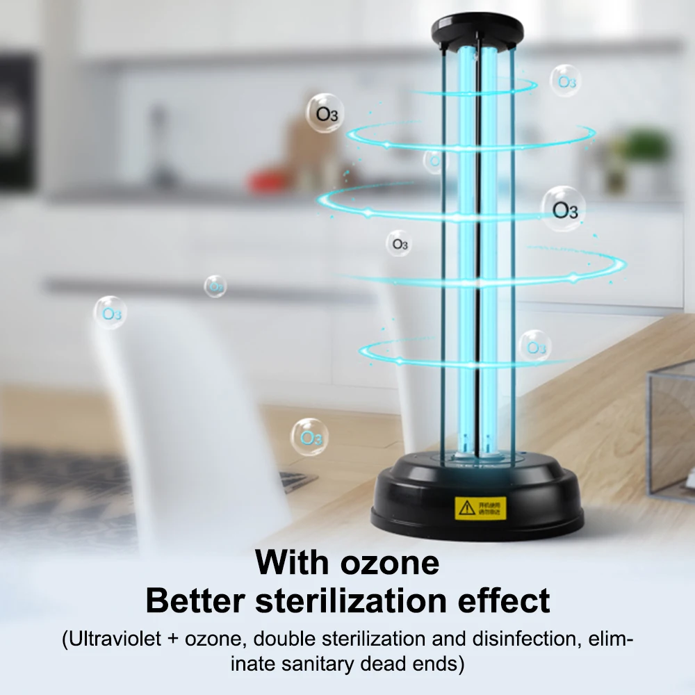 38 Вт Третья передача УФ светильник стерилизатор времени ультрафиолетовая лампа