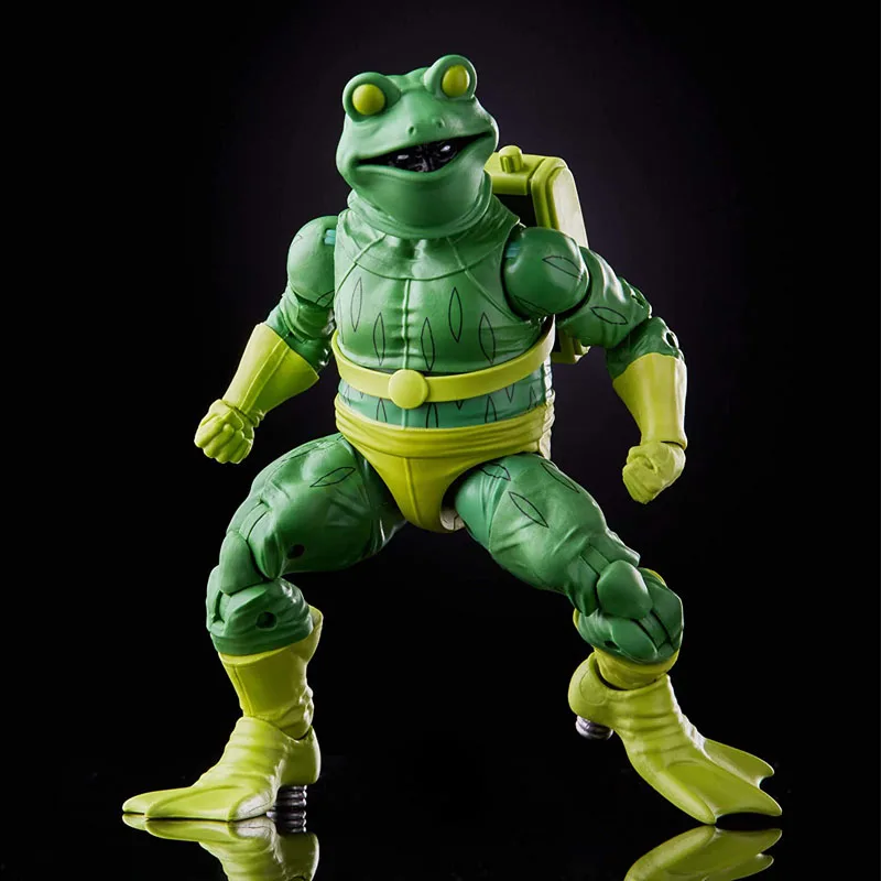 

Hasbro Marvel Spider-Man Legends Series Frog-Man 6-Inch Collectible Anime Action Figures Model Birthday Gift Adult Toys for Boys