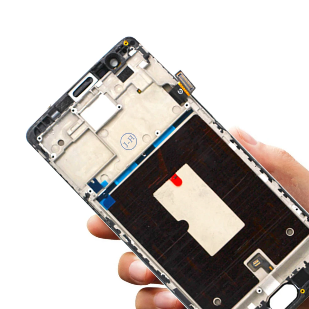 OLED-дисплей 5 ''для Oneplus 3 3T сменный дисплей с рамкой ЖК-дисплей сенсорный экран