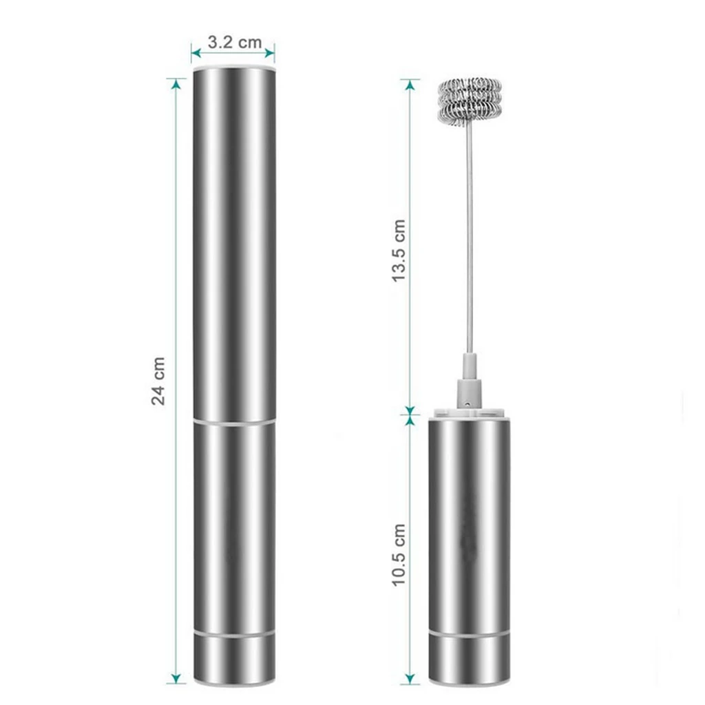Manual Steamer Whisk Fancy Coffee Cream Egg Beater Double Layer Filter Stainless Steel Cocoa Shaker - Art Stencils | Бытовая техника