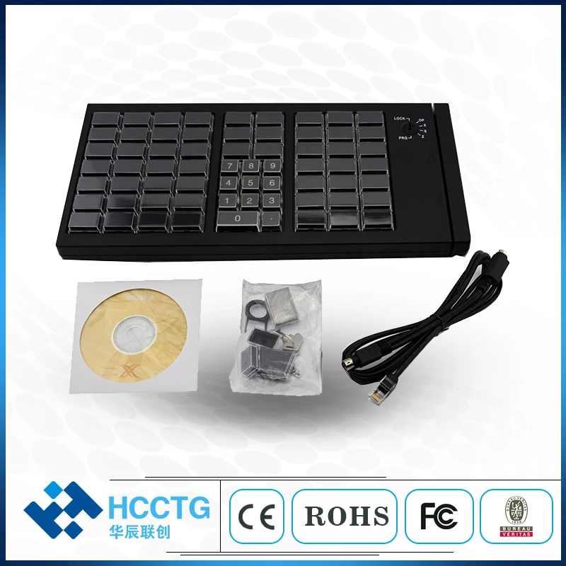 KB66 66 клавиш POS программируемая клавиатура