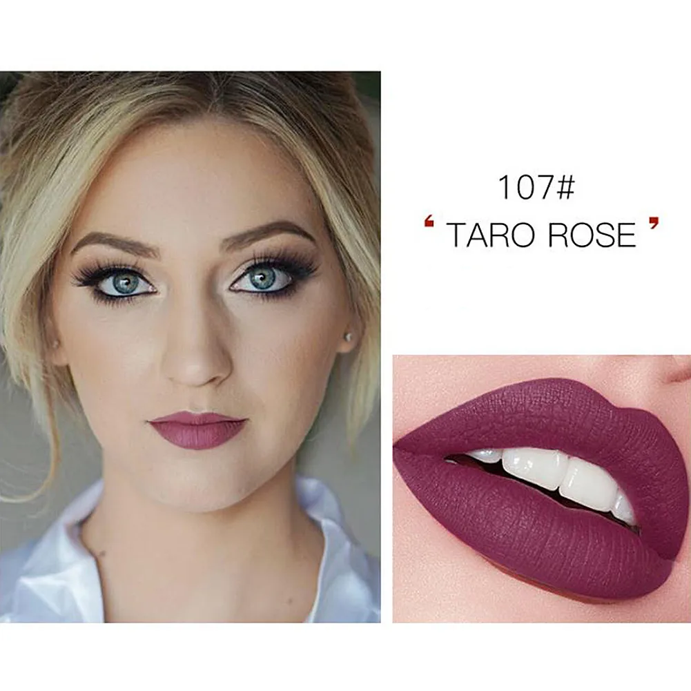 BEAUTY GLAZED Matte Non Sticky Moisturizing Lasting Liquid Lip Gloss Lipsticks |