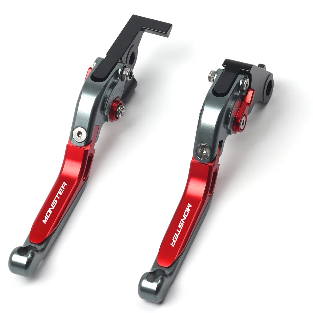 

For Ducati Monster 821 2014-2017 HYPERMOTARD 821/STRADA With Logo Motorcycle Accessories Folding Extendable Brake Clutch Lever