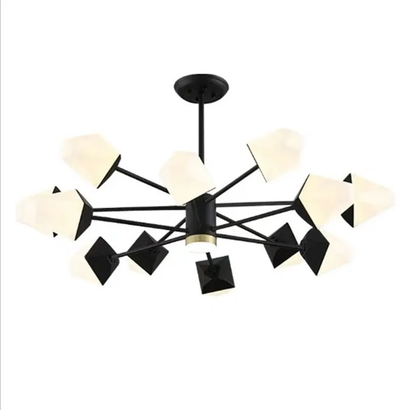 

Nordic chandelier simple and warm fashion living room lamp post modern bedroom personality chandelier restaurant lamps