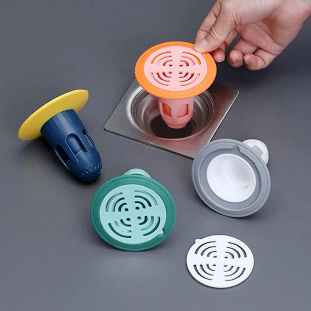 

Floor Drain Core Six Outlet Deodorant Floor Drain Core Toilet Sewer Filter Insect-proof Toilet Anti-odor Floor Drain Cover