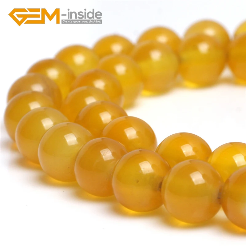 Круглые бусины из искусственного агата натуральный камень для изготовления