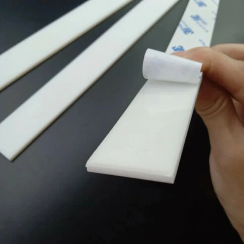 Силиконовая Резиновая полоса самоклеящаяся уплотнительная прокладка 3 м