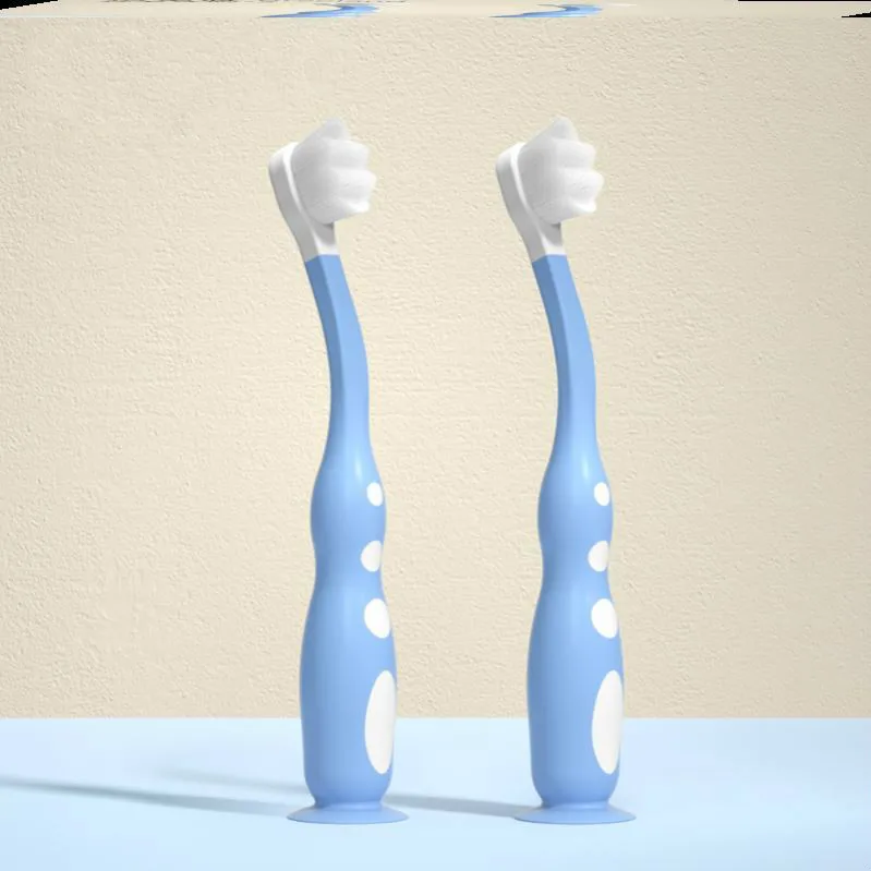 

Toothbrush Kids Silicone Infant Baby Products Anti Fizz Brush Child Toothbrush Gift Szczoteczka Do Zebow Silicon Brush AC50YS