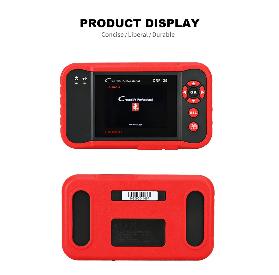 launch X431 Creader CRP129 автоматический считыватель кодов OBD2 автомобильный диагностический инструмент машина Creader VII 8 ENG AT ABS SRS инструменты