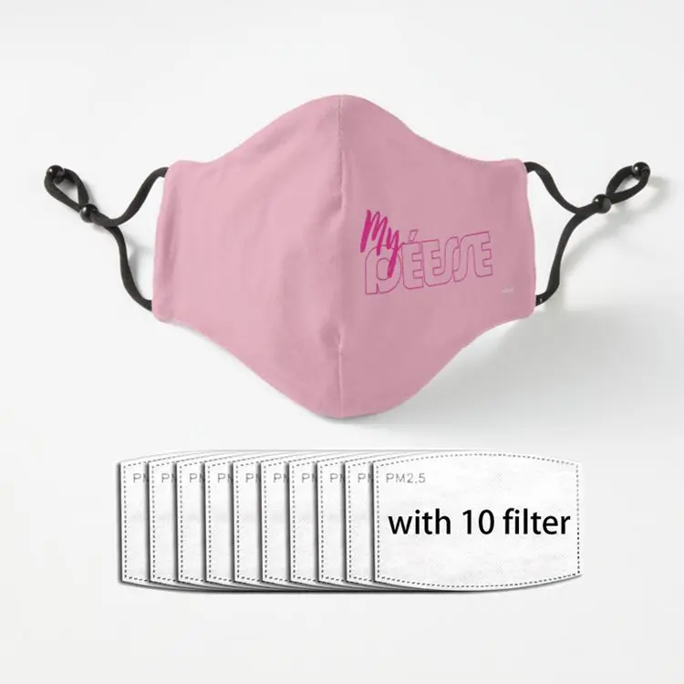 

Маска для взрослых для фотосъемки D % C3 % A9esse Rosa многоразовая маска для лица из полиэстера